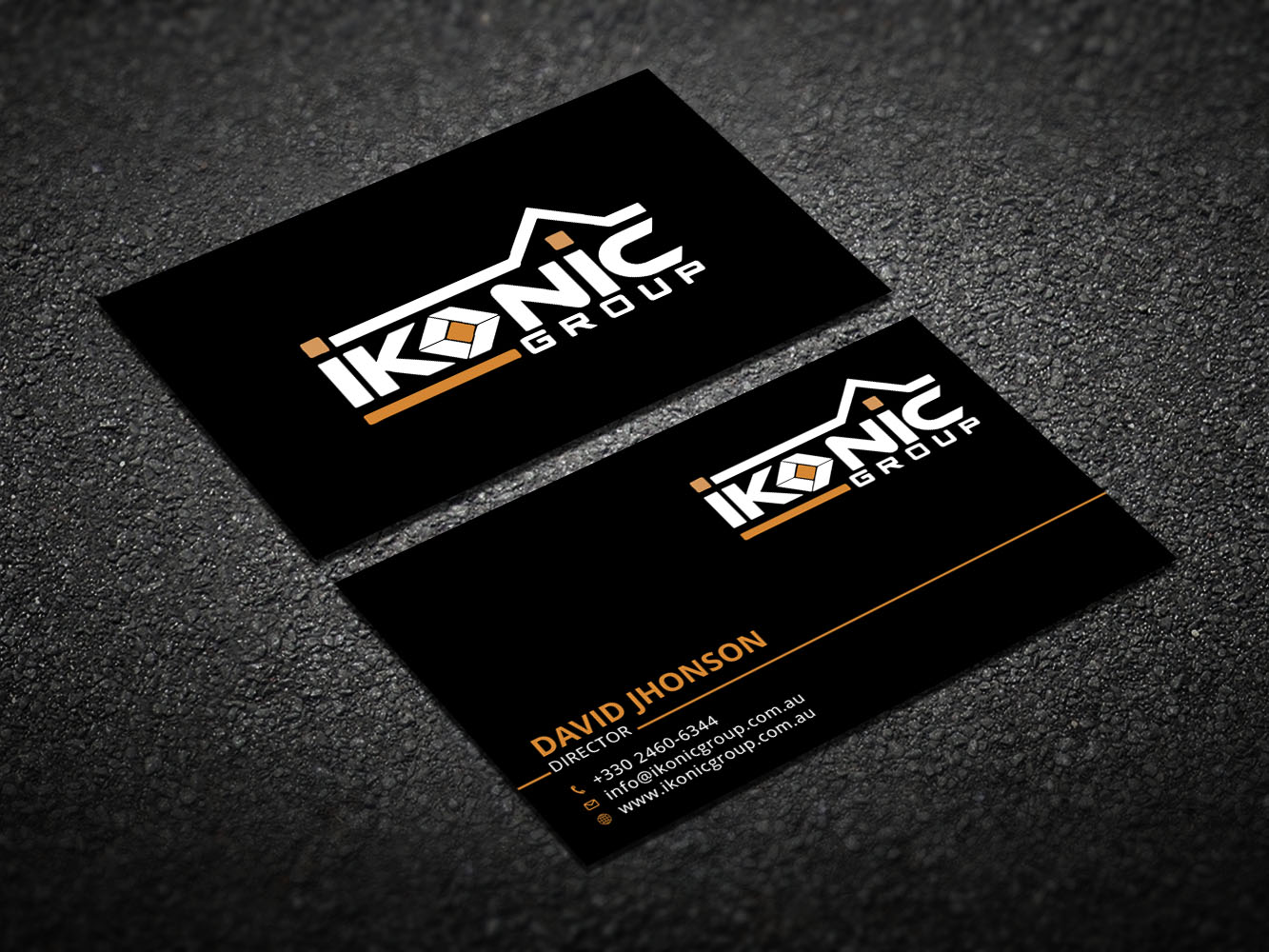 Visitenkarten-Design von Verified artistry (Design garden) für ikonic group | Design #10895888