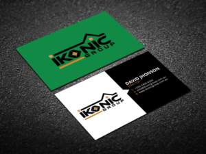 Business Card Design by Verified artistry (Design garden) for ikonic group | Design: #10895894