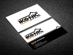 Business Card Design by Verified artistry (Design garden) for ikonic group | Design: #10895895