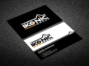 Business Card Design by Verified artistry (Design garden) for ikonic group | Design: #10895897