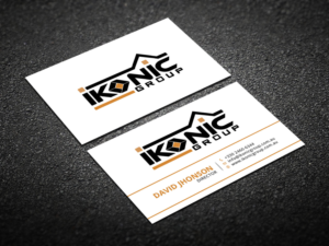 Business Card Design by Verified artistry (Design garden) for ikonic group | Design: #10895898