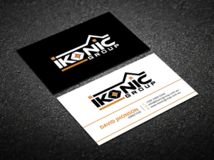 Business Card Design by Verified artistry (Design garden) for ikonic group | Design: #10895900