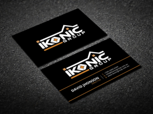 Business Card Design by Verified artistry (Design garden) for ikonic group | Design: #10895901