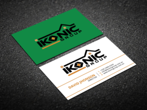 Business Card Design by Verified artistry (Design garden) for ikonic group | Design: #10895903