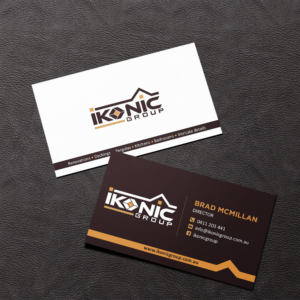Business Card Design by Grafactory for ikonic group | Design: #10919865