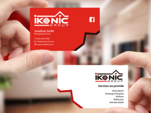 Business Card Design by Creations Box 2015 for ikonic group | Design: #10900451