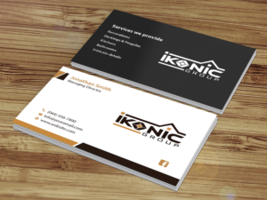 Business Card Design by Creations Box 2015 for ikonic group | Design: #10900456