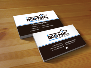 Business Card Design by Creations Box 2015 for ikonic group | Design: #10900472