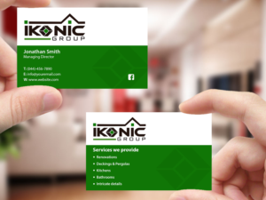Business Card Design by Creations Box 2015 for ikonic group | Design: #10900480