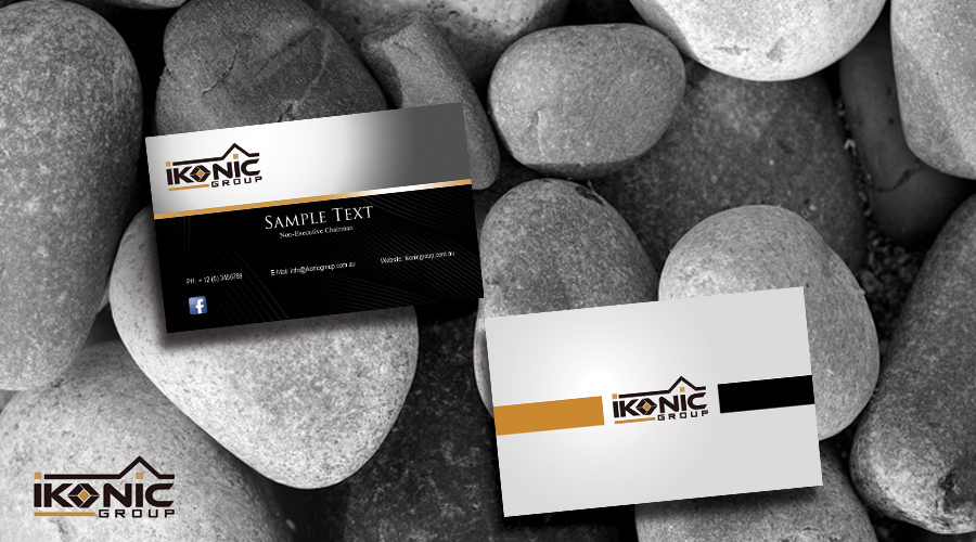 Business Card Design by Macaw for ikonic group | Design #10917425