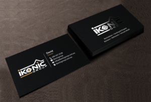 Business Card Design by chandrayaan.creative for ikonic group | Design: #10893069