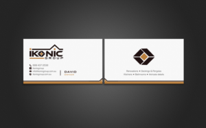 Business Card Design by chandrayaan.creative for ikonic group | Design: #10896893