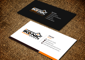 Business Card Design by chandrayaan.creative for ikonic group | Design: #10949255
