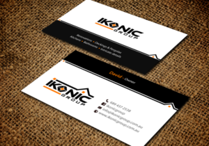 Business Card Design by chandrayaan.creative for ikonic group | Design: #10949267
