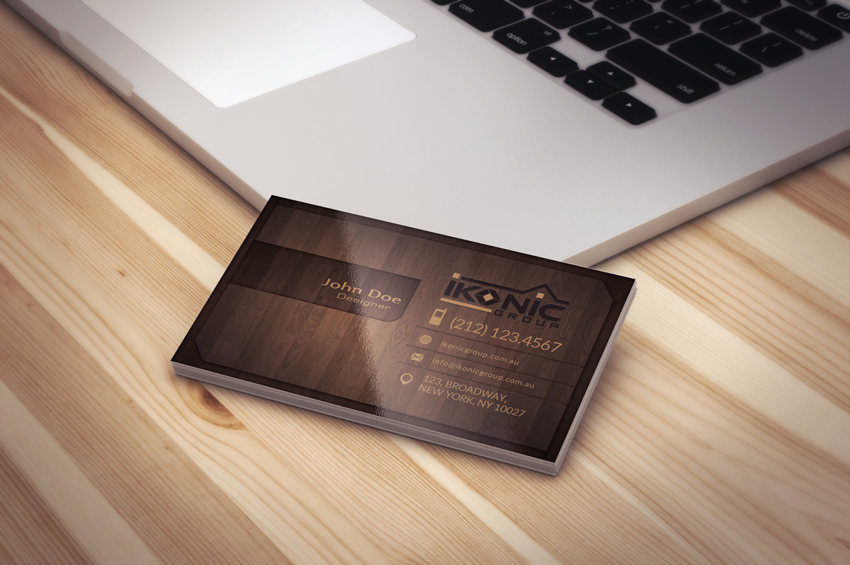 Business Card Design by shachibelani for ikonic group | Design #10948916