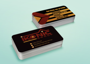Business Card Design by alhemique1 for ikonic group | Design: #10943872