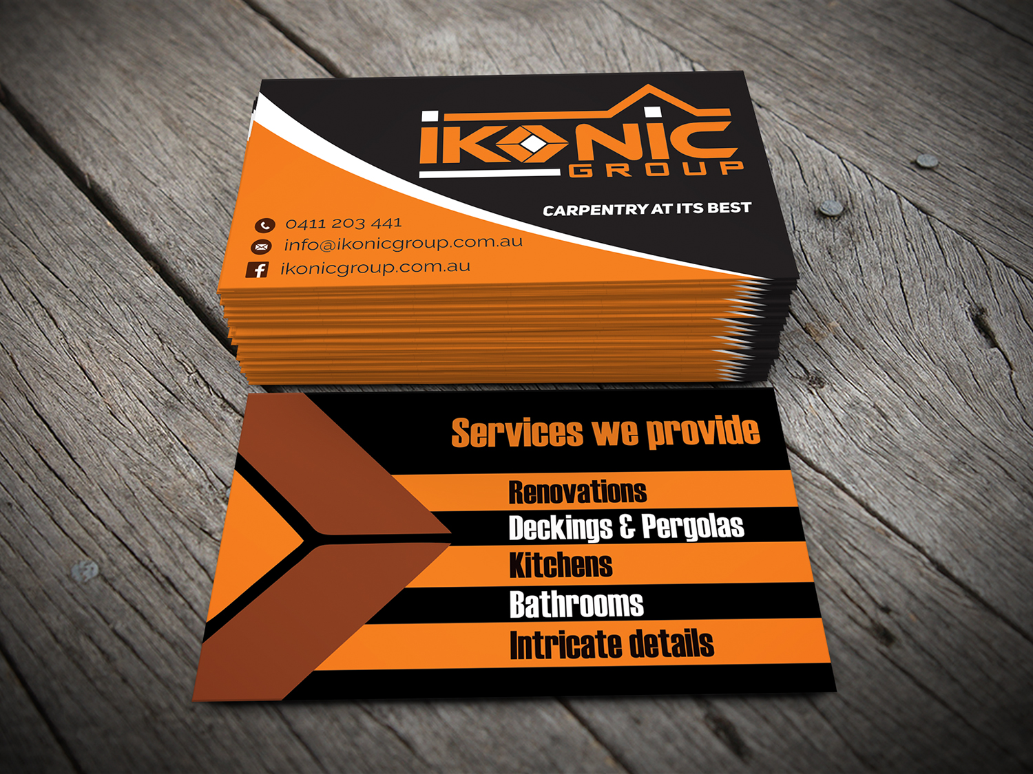 Visitenkarten-Design von alhemique1 für ikonic group | Design #10993063