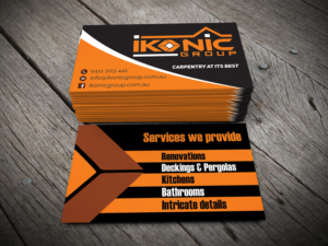 Visitenkarten-Design von alhemique1 für ikonic group | Design: #10993063
