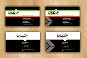 Business Card Design by IneseRo for ikonic group | Design: #10934566