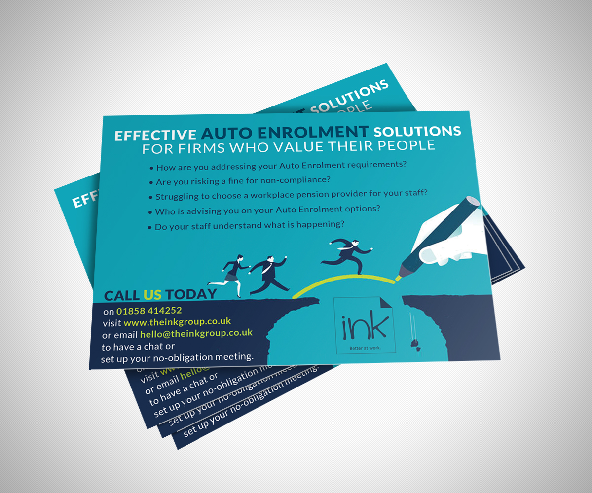 Diseño de Flyer por neboica para The Ink Group | Diseño: #10883473