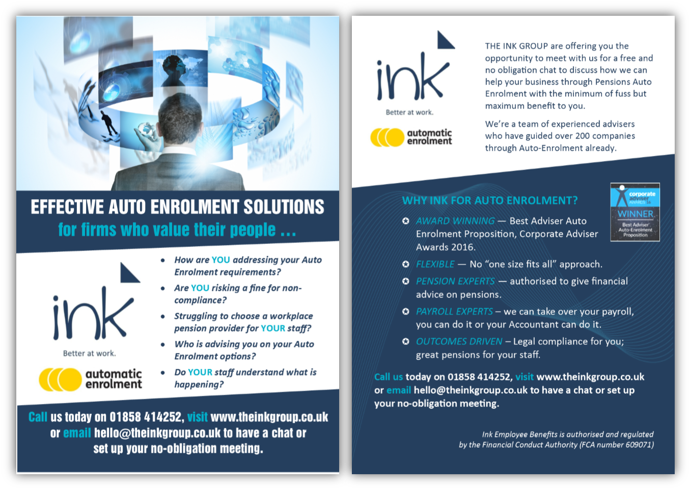 bold modern campaign flyer design for the ink group by citygirl17 campaign flyer ideas