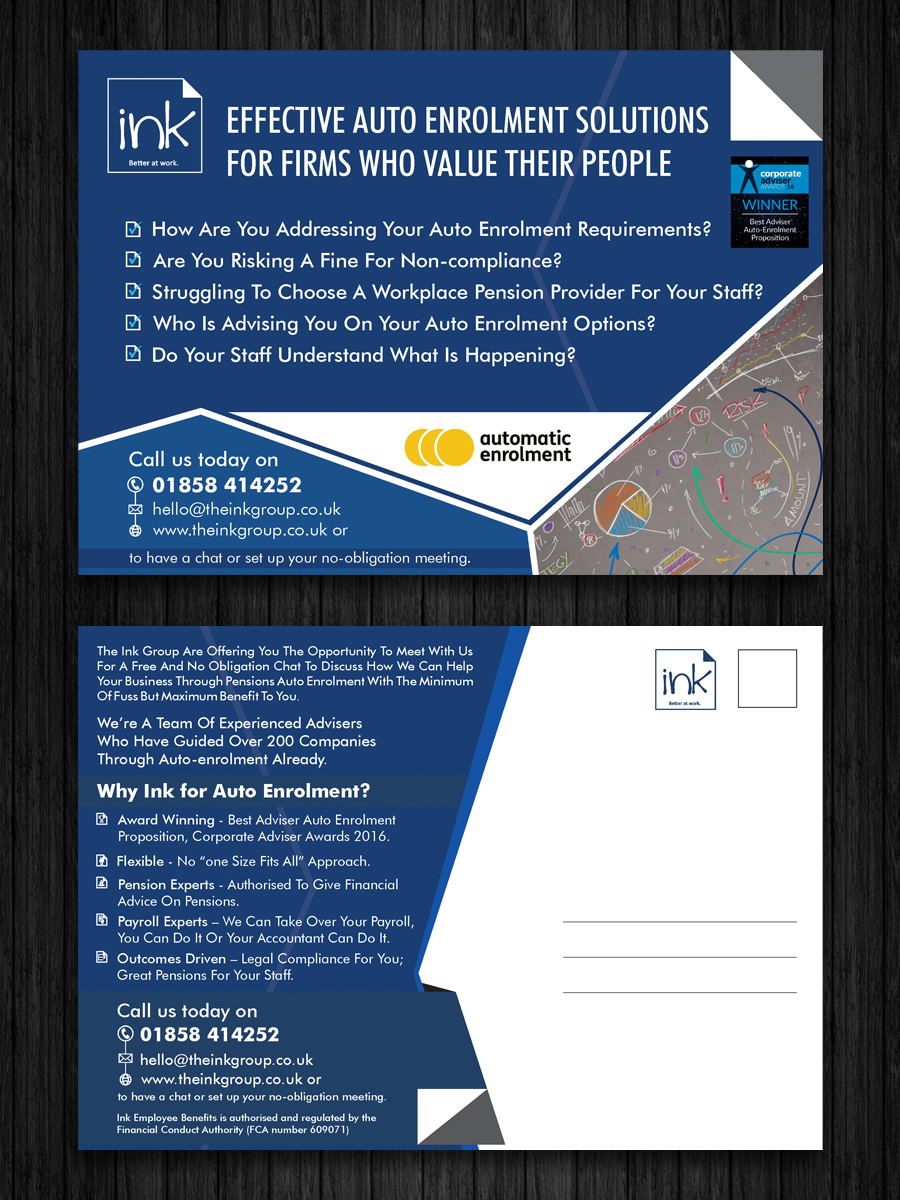 Flyer Design by ecorokerz for The Ink Group | Design #10883120