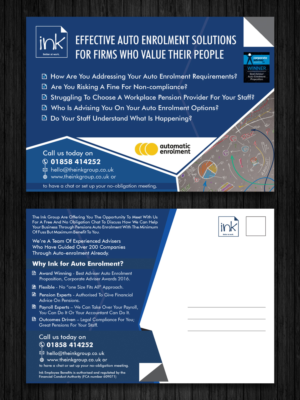 Diseño de Flyer por ecorokerz para The Ink Group | Diseño: #10883120