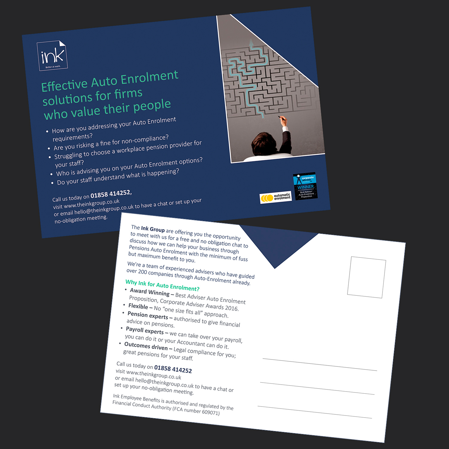 Flyer Design by D Creative for The Ink Group | Design #10884321