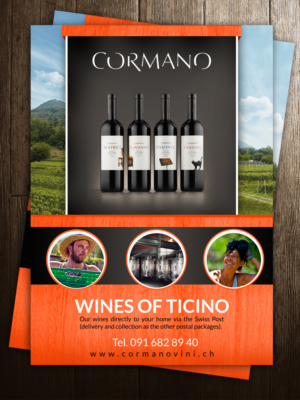 Design de Flyer par creative.bugs pour Cormano Vini | Design : #10884956