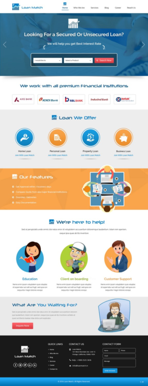 Web Design by pb for Axiom BPM Services | Design: #10886976