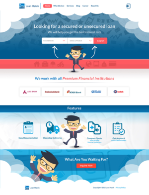 Web Design by creationz2011 for Axiom BPM Services | Design: #10922165