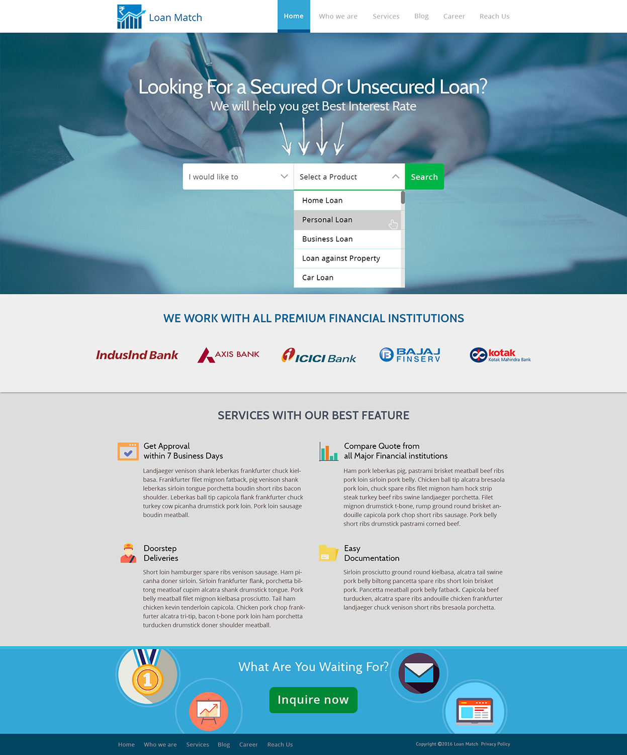 Web Design by atoz for Axiom BPM Services | Design #10923363