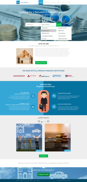 Web Design by atoz for Axiom BPM Services | Design: #10932774