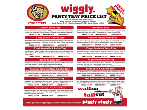 Diseño de Señalética por Grace A para JTM Corporation - Piggly Wiggly | Diseño: #2269369