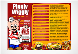Diseño de Señalética por James Sylvester para JTM Corporation - Piggly Wiggly | Diseño: #2259837