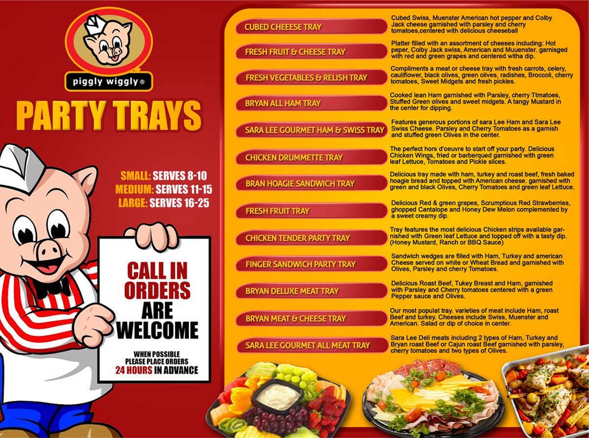 Diseño de Señalética por James Sylvester para JTM Corporation - Piggly Wiggly | Diseño #2262151
