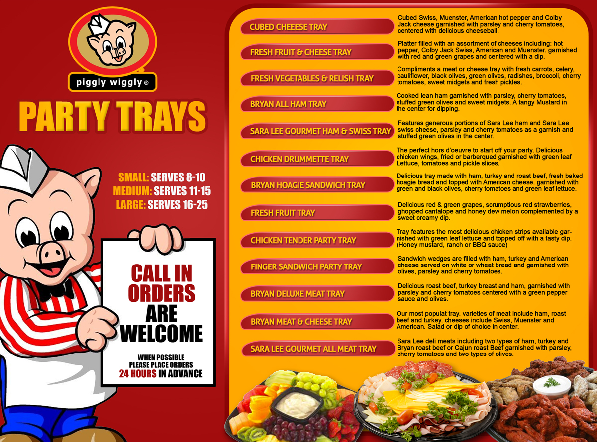 Diseño de Señalética por James Sylvester para JTM Corporation - Piggly Wiggly | Diseño #2262494