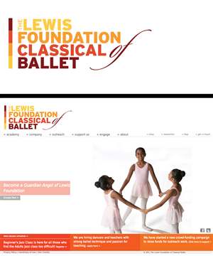 The Lewis Foundation of Classical Ballet | Design de Logo par RD Brand Architects