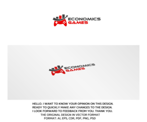 Diseño de Logo por artsterdam para Economics Games | Diseño: #10880209