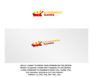 Diseño de Logo por artsterdam para Economics Games | Diseño: #10888016