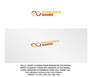 Diseño de Logo por artsterdam para Economics Games | Diseño: #10888328