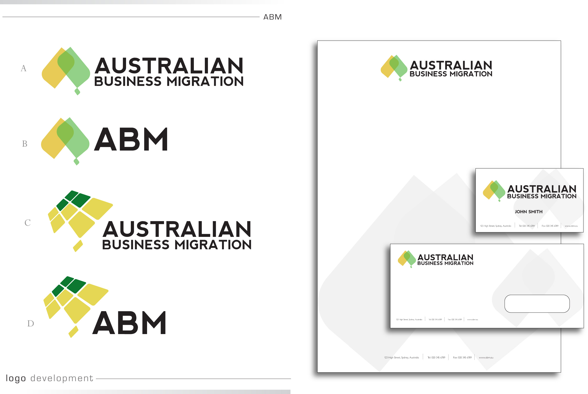Diseño de Logo por WAkland para Australian Business Migration | Diseño #21157