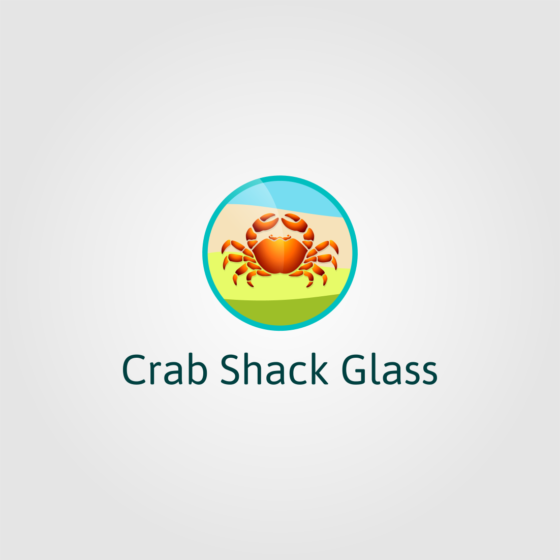 Logo Design by Articos for Crab Shack Glass | Design #2320803