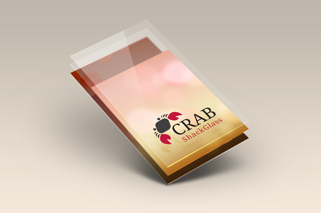 Logo Design by D3 for Crab Shack Glass | Design #2330885