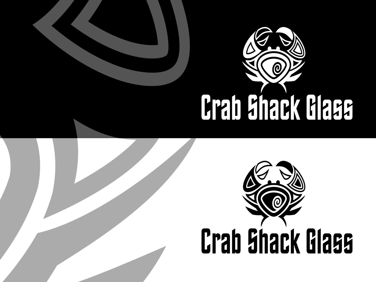 Logo Design by vladst2004 for Crab Shack Glass | Design #2277359