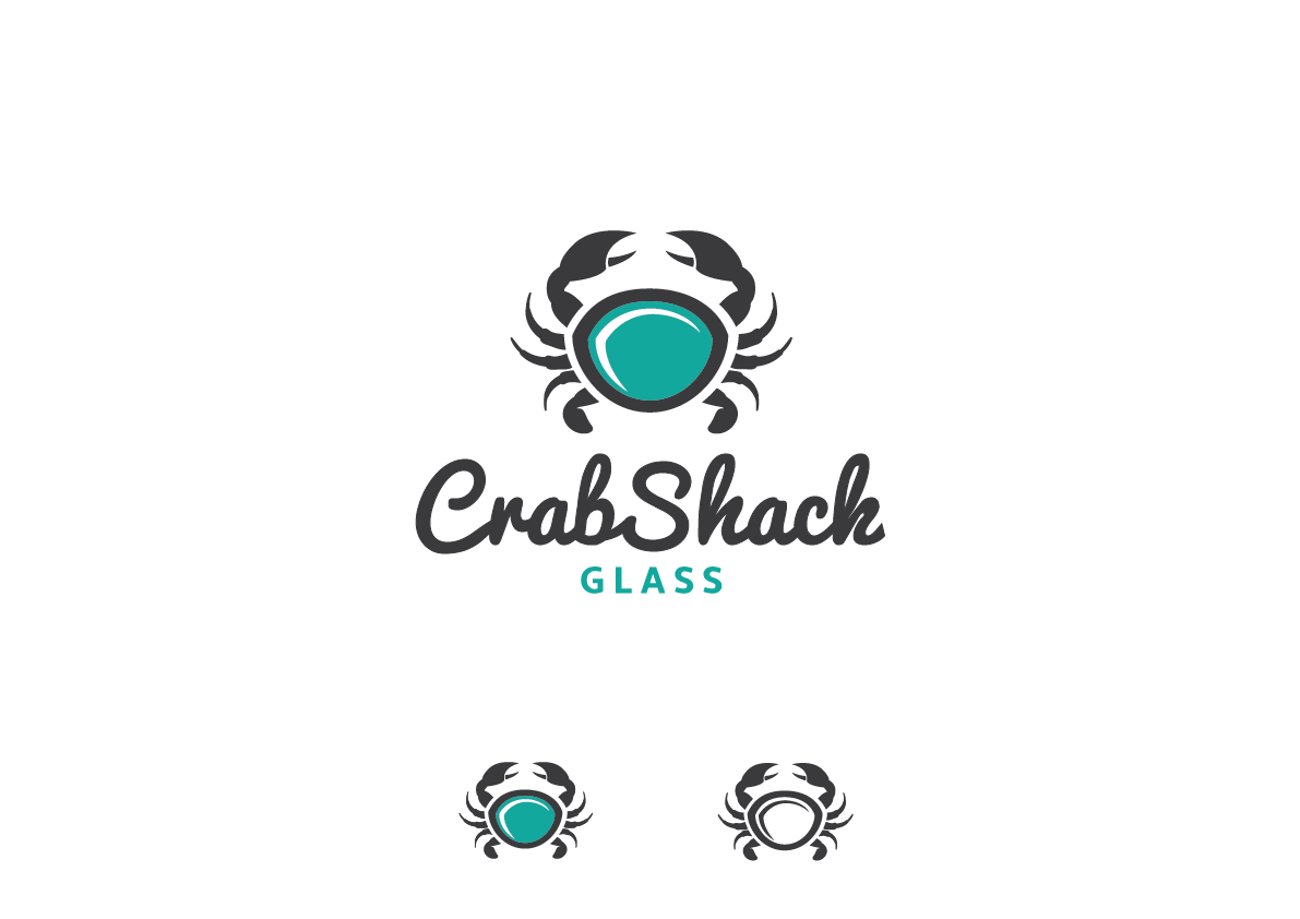 Logo Design by sanjar for Crab Shack Glass | Design #2318136
