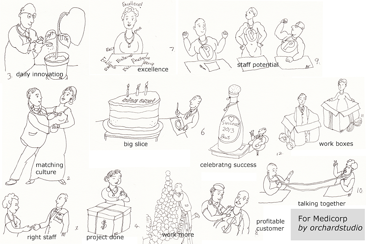 Illustration Design by Orchardstudio for Medicomp, Inc. | Design #2353385