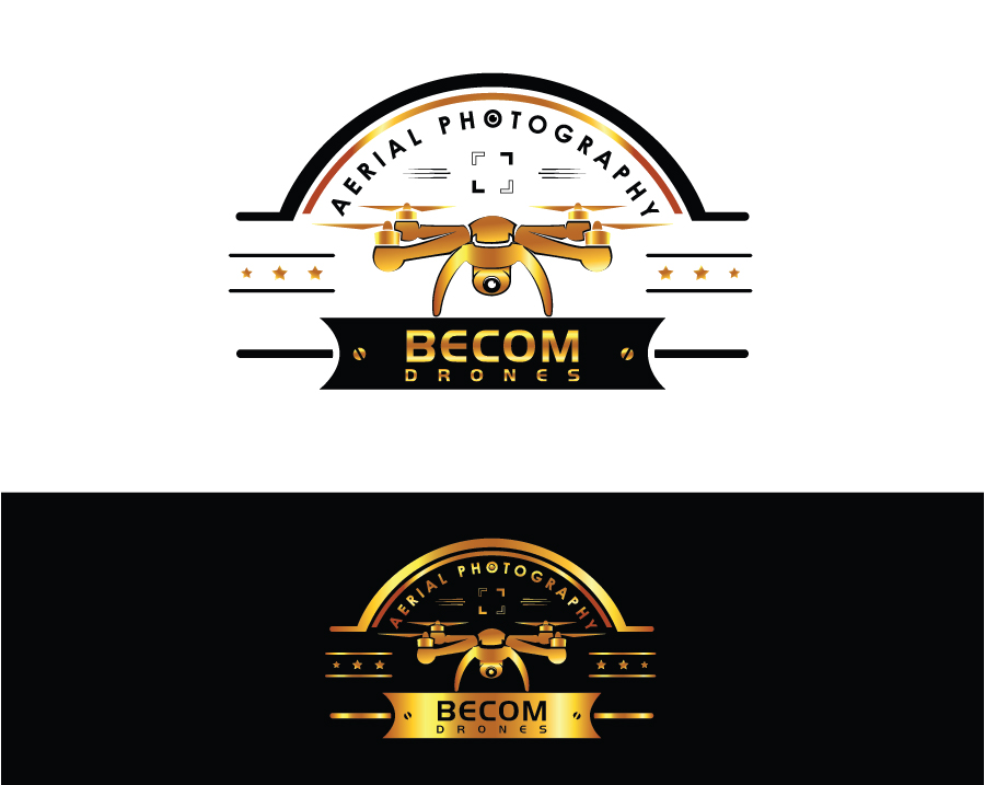 Logo Design by debdesign for BeCom Drones | Design #10920470