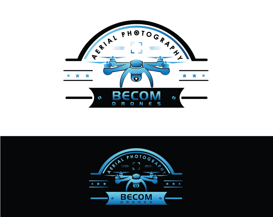 Logo Design by debdesign for BeCom Drones | Design #10920665