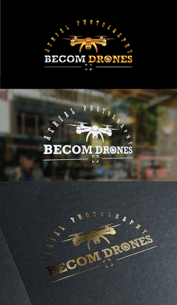 Logo Design by debdesign for BeCom Drones | Design #10943857